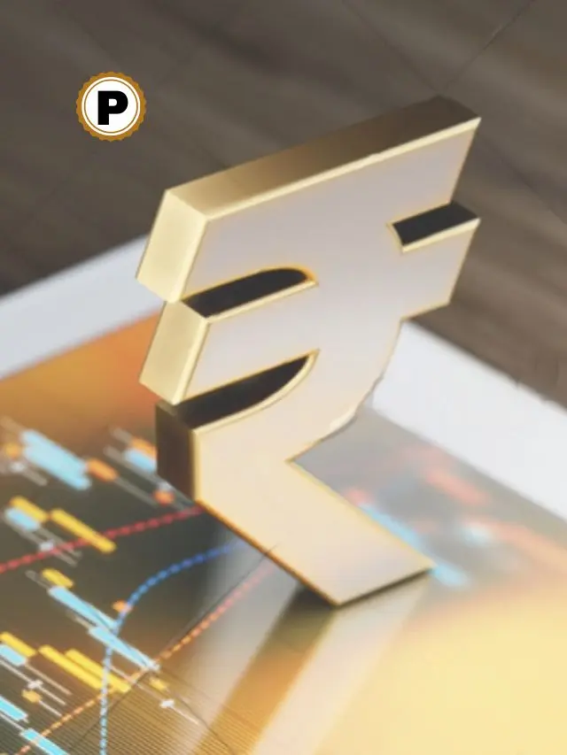 Rupee symbol on the tablet