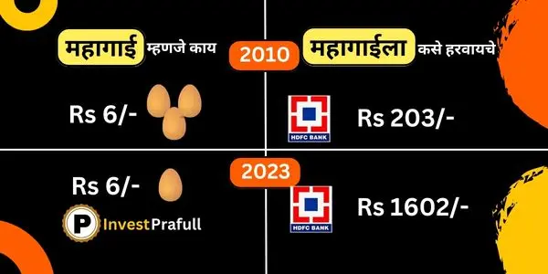 How to beat inflation in marathi